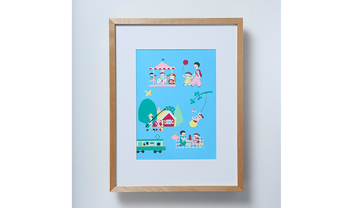 きれいな色とかわいい絵の複製原画を飾ってインテリアに Kodomoe コドモエ 親子時間 を楽しむ子育て情報が満載