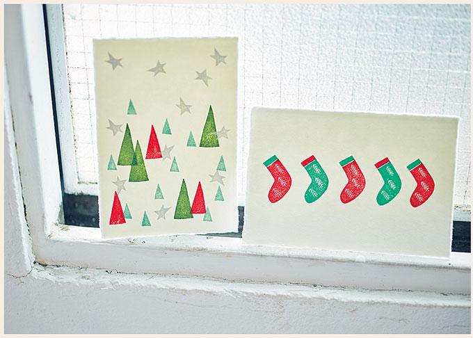 クリスマスカード＆年賀状だけじゃない、「消しゴムハンコ」で作るオリジナルグッズの画像1