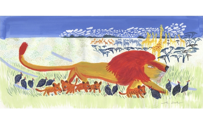 旭山動物園の飼育係から絵本作家へデビュー30年「あべ弘士の絵本と美術　-動物たちの魂の鼓動-」の画像1