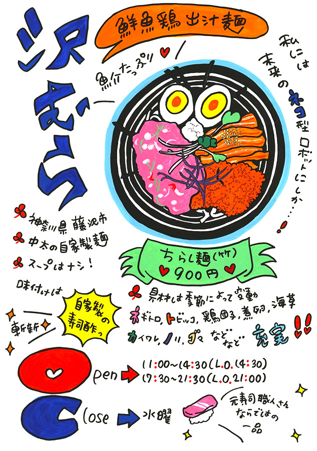 第十三回「鮮魚鶏出汁麺沢むら☆ちらし麺」の画像10