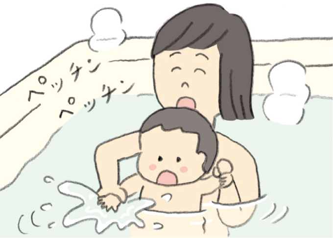 「お風呂イヤッ」を解決！ 0歳のお風呂遊び【最新号からちょっと見せ】の画像1