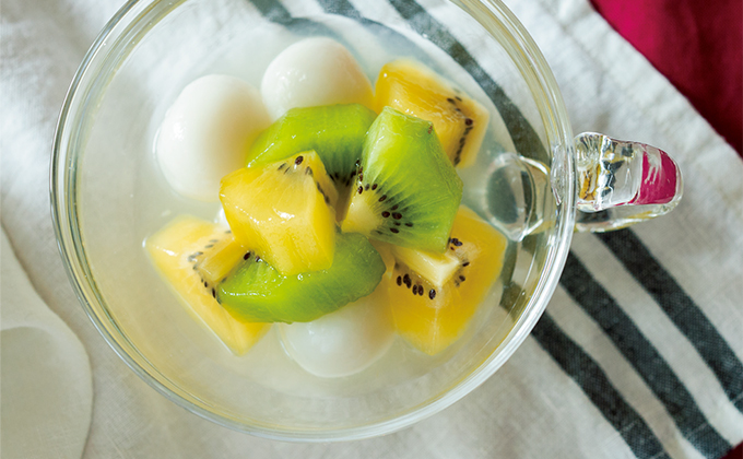 夏休みに子どもと一緒に作りたい！「フルーツ白玉」のレシピ