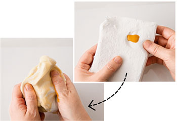 まるで本物みたい！ 紙粘土やチーズの箱のふたで作る「ホットケーキ」【最新号からちょっと見せ】の画像3