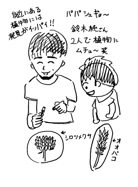 「一番身近な自然は子どもかもしれません」植物観察家・鈴木純さんとだいすけお兄さんが対談。【だいすけお兄さんのパパシュギョー！・本誌編】の画像5