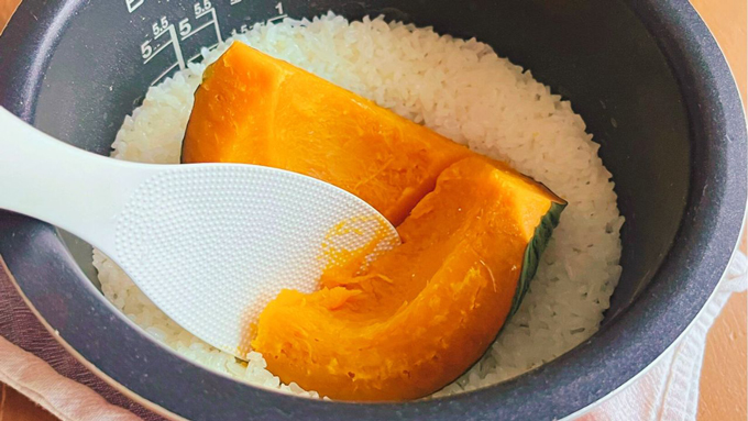 もう切らない！ ドボンと浸けるだけで「かぼちゃご飯」のできあがり！【なにもしたくない日のひらめきレシピ・2の画像7