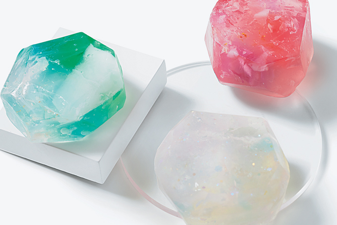 宝石みたいなせっけんづくり。余ったカケラで「カラフル宝石」もつくっちゃおう!