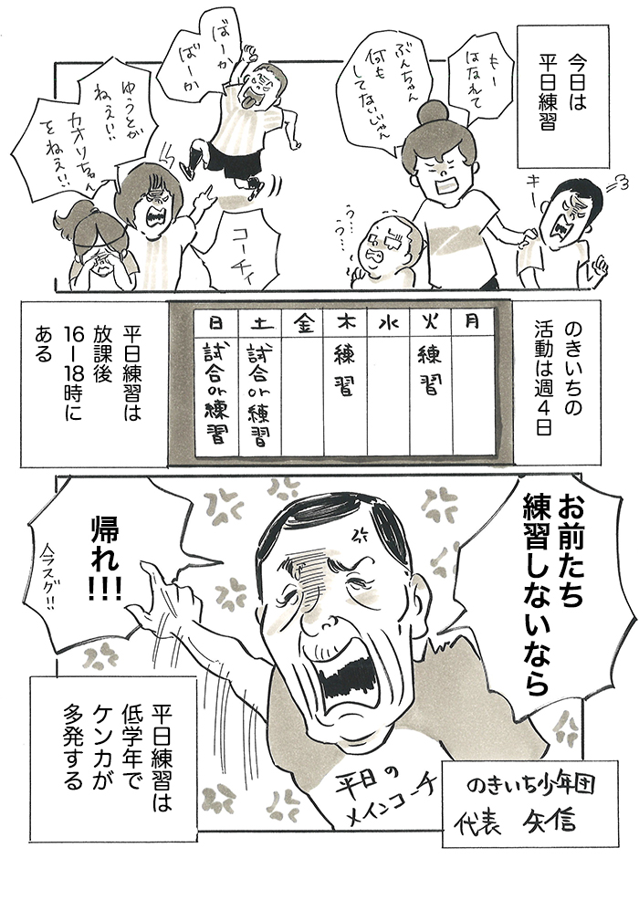 厳しい大人がいないから、なめられちゃうのかな…。割り込み、ウザ絡み、ファールの判定で、平日練習はケンカが多発【サカマンマ～かあちゃんうっかりサッカーコーチになる・22】の画像2