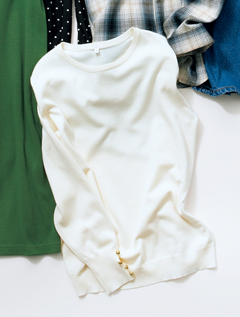 見た目より軽いジーユーのローファーで、保育園の発表会のお手伝いコーデ完成！ 秋のプチプラコーデ【最新号からちょっと見せ】の画像4