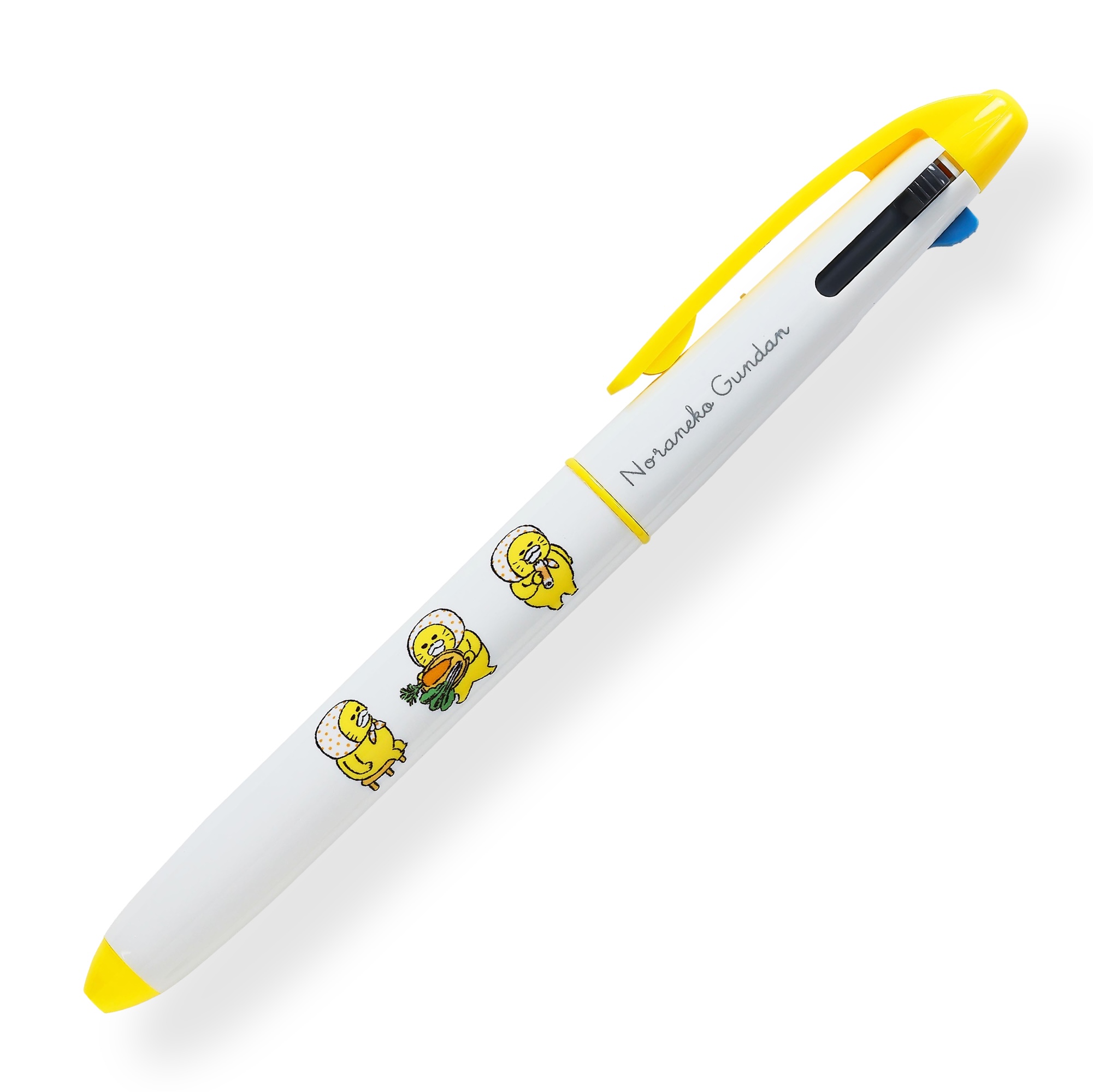 ノラネコぐんだん 3色ボールペン　ほっかむり