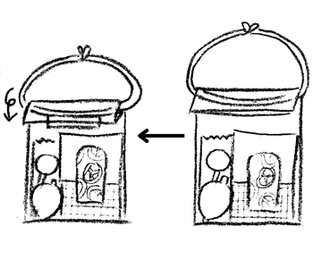 ハロウィンのプレゼント交換は、お菓子や文房具をかわいくラッピング♪「おばけとコウモリのギフトバッグ」の画像2