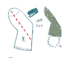 捨てる靴下がクリスマスの妖精「トムテ」に大変身！【ボーネルンドのきせつとあそぼ！】の画像2