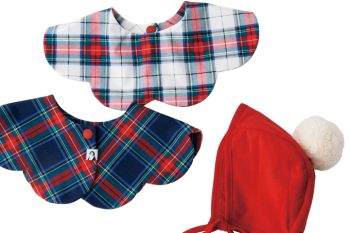 人気の韓国発ブランドからクリスマスカラーっぽいカラーで気分が上がる「スタイ＆ボンネット」【こどモノ12月号】