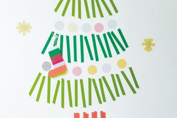 ちぎって貼って親子で楽しい！ マステでメリークリスマス！「ブーツのオーナメント」を作ってみよう♪