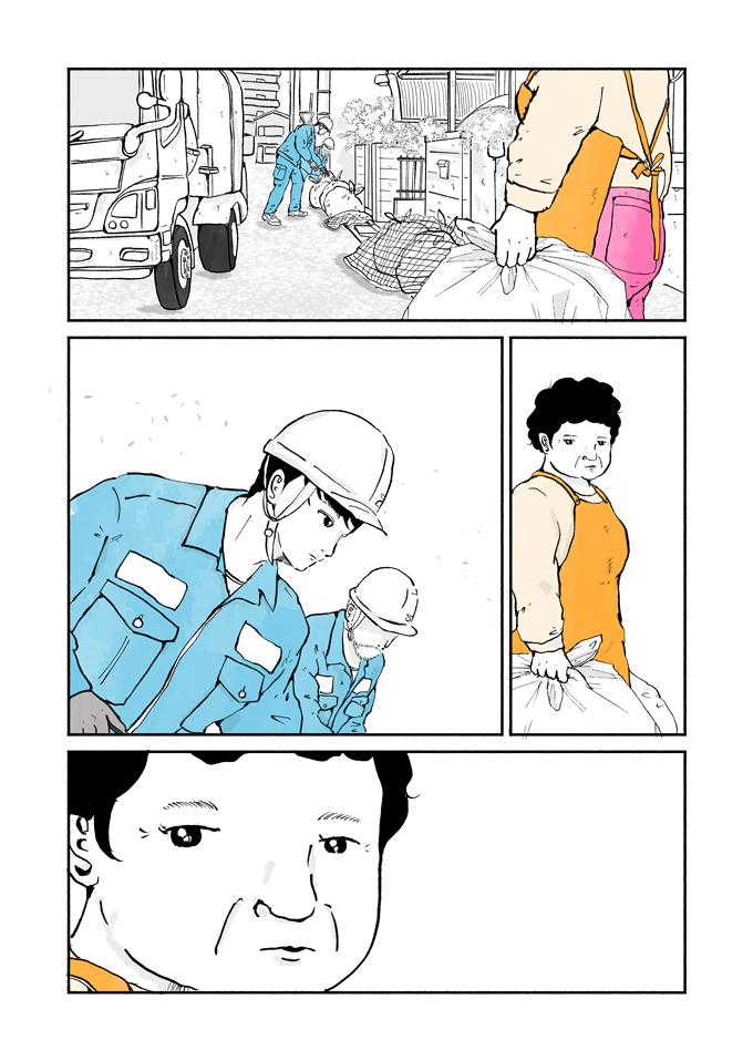 「誰だっけ？」ホクロ？ アイドル？ ごみ収集員・時田の謎に包まれた過去【シューシューマン・5】の画像5