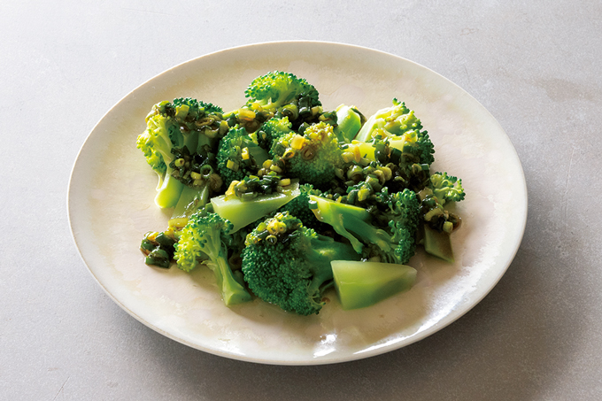 【レンチン副菜レシピ】ブロッコリーの副菜がレンチンで完成!「ブロッコリーのねぎダレがけ」