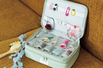 【遊びながら片づけ】物が多くても整って見えて、スッキリ!「ヘアアクセサリー」をかわいく、見やすく収納したい!