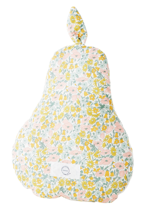 【リバティの梨型クッション】子ども部屋や車の中にもおすすめ! 見て、触って、心が和む♪【こどモノ2月号】の画像1