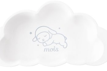 出産祝いに人気のベビー用「食器セット」。モワちゃんプリントの数量限定記念デザインが登場【こどモノ2月号】