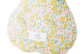 【リバティの梨型クッション】子ども部屋や車の中にもおすすめ! 見て、触って、心が和む♪【こどモノ2月号】