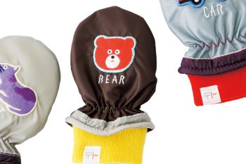 どれ選ぶ？ 描きおろしイラストのアップリケがついた「ミトン」が愛らしい♪【こどモノ2月号】