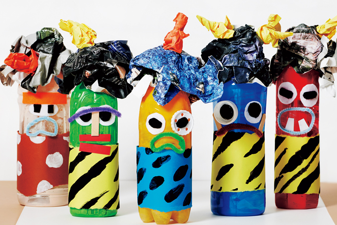 【節分】ペットボトルで作る「鬼退治ボウリング」を楽しもう!