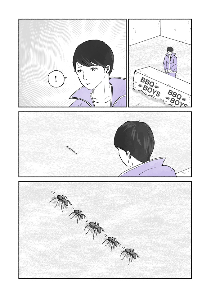 「バーベキュウボーイズ。5人組のアイドルグループでした」アイドルからごみ収集員に!? 【シューシューマン・7】の画像6