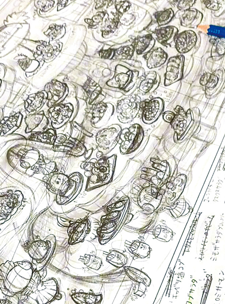 【絵本作家インタビュー】描き込みがすごい！『スーパーマーケットはなまる』の続編登場。作者・やまもとしんじさんにインタビューの画像4