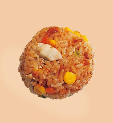 【おにぎりレシピ】冷凍ミックスベジタブルで作ろう！ 毎日食べたい「チキンライスおにぎり」の画像1