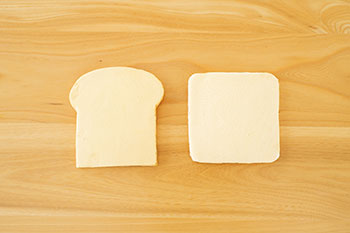 【食パン工作】本物みたい！「基本の食パン」をマスターして「えび＆卵ののっけトースト」を作ってみよう！の画像4