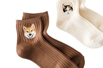 プレゼントにおすすめ！ 推しを見つけて楽しむ、動物刺しゅうの「ソックス」