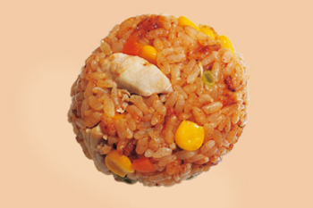 【おにぎりレシピ】冷凍ミックスベジタブルで作ろう！ 毎日食べたい「チキンライスおにぎり」