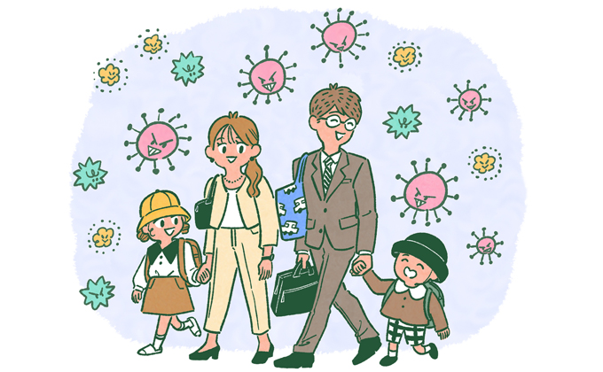 変化の多い春は“免疫グラグラ”期！　「見えざる」リスクから家族を守ろう
