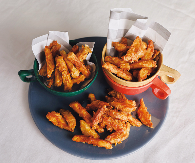 【じゃがいものレシピ】ガリっとした食感の「ザクザクフライドポテト」。にんにく＆しょうがでパンチをきかせての画像1