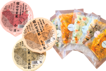 【時短ごはん】レンジや湯せんで温めるだけの「ごはんパック」＆ごはんや麺類にかけて完成の「ごはんセット」