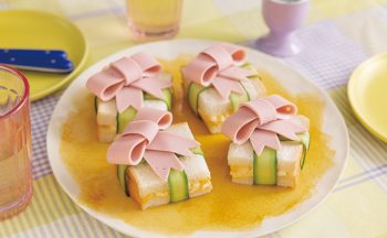 【レシピ】食パンをちょこっとアレンジ　親子で楽しむ！春のおうちパンパーティー