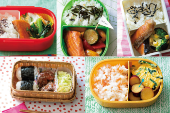 【月～金を鮭おかず弁当で！】すき間を埋める「ミニおかず」や、詰め方のポイントも伝授！「鮭おかず1週間弁当」