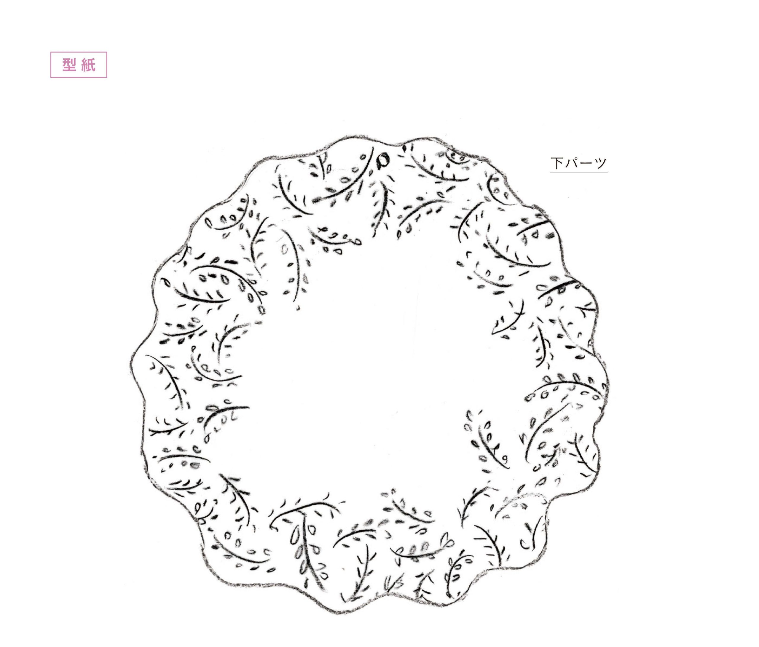 【お名前付けにお役立ち!】世界にひとつのプラバンアクセ「ロゼット風ネームブローチ」の作り方の画像3