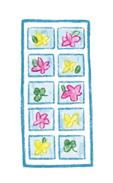 【氷の中に花を閉じ込めて♪】「花氷」を作ろう！ 花や葉っぱを入れて凍らせればできあがりの画像2