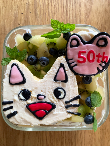 【「ノンタンのスコップケーキ」作ってみた】kodomoeオリジナルレシピ♪「ヨーグルトクリームがサッパリ、フルーツとの相性も抜群! 簡単だから子どもと一緒に楽しく作れます!」・編集部スタッフイチオシ!の画像3