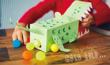 【口から入れて、お尻から出る】作ってみよう！ 指でものをつまんで運ぶ動作が面白い手作りおもちゃ