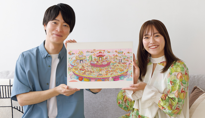 【あづきおねえさん×やまもとしんじさん対談】絵本『はなまるレストラン オープンまえの大ピンチ!』 スペシャル対談の画像1